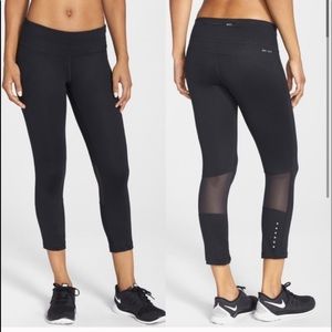 Nike Black Dri Fit running leggings